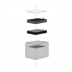 Schéma du système de filtration Beam Air