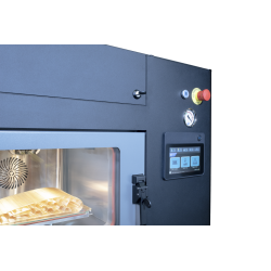 MiniFactory Ultra vue de l'écran et bouton de sécurité