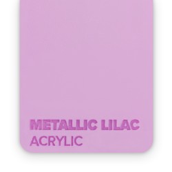 Matériau acrylique pour découpe laser métal lilas