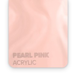 Matériau acrylique pour découpe laser nacre rose