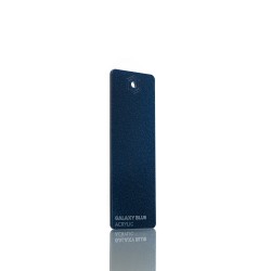 Gamme  de matériaux acryliques pour découpe laser, couleurs galaxy bleu