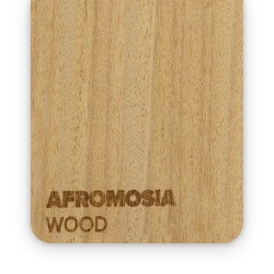 Matériau en bois contre-plaqué pour découpe laser, afromosia