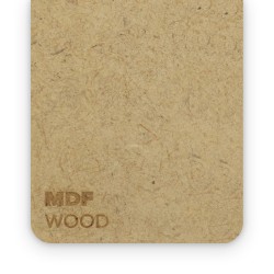 Matériau bois MDF pour découpe laser