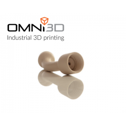 Pièce en Thermec™ ZED imprimée avec Omni3D