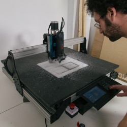 Fraiseuse CNC EVO 7075 - Mécanique uniquement