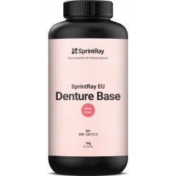 Bouteille de résine Sprintray Denture Base Rose foncé