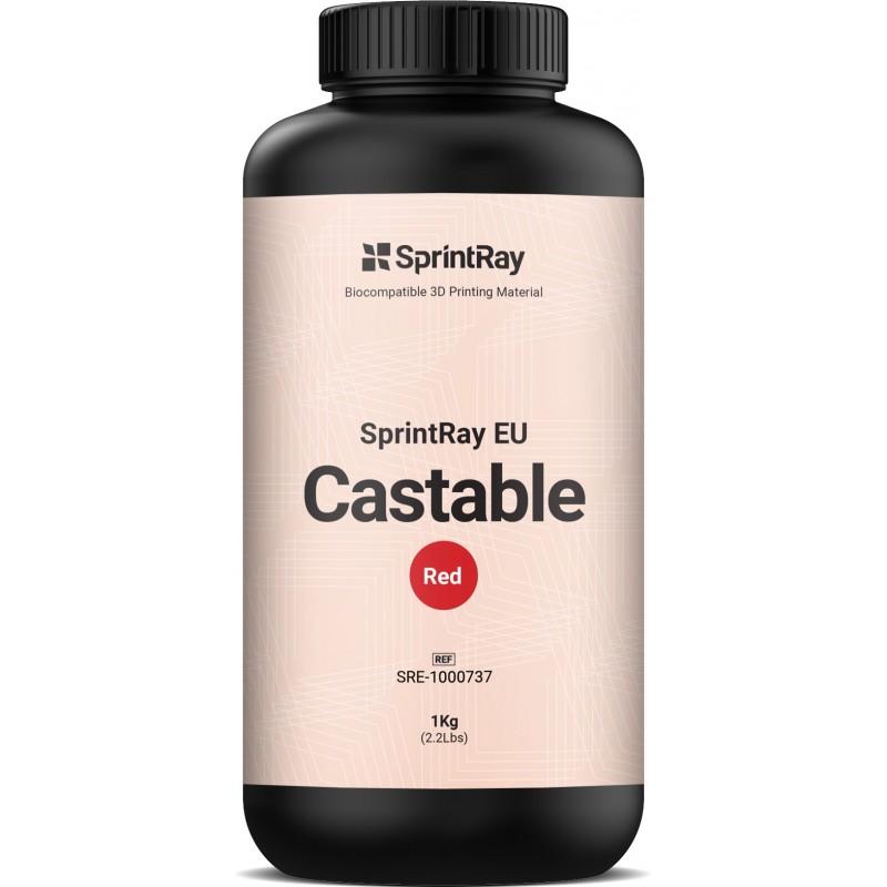 Bouteille de résine Sprintray Castable