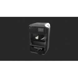Imprimante 3D UltiMaker Method X CF vue de profil droit avec tiroir à bobine ouvert