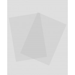 Lot de feuilles de PET transparent 500x300mm
