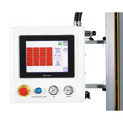 Thermoformeuse Formech HD1000c-T vue du logiciel zones de chauffes