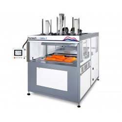 Thermoformeuse Formech HD1000c-T vue d'ensemble avec pièce