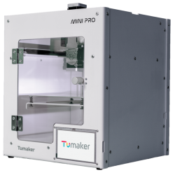 Imprimante 3D Tumaker Mini Pro de profil