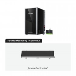 Contenu du kit F2 Ultra version convoyeur de xTool
