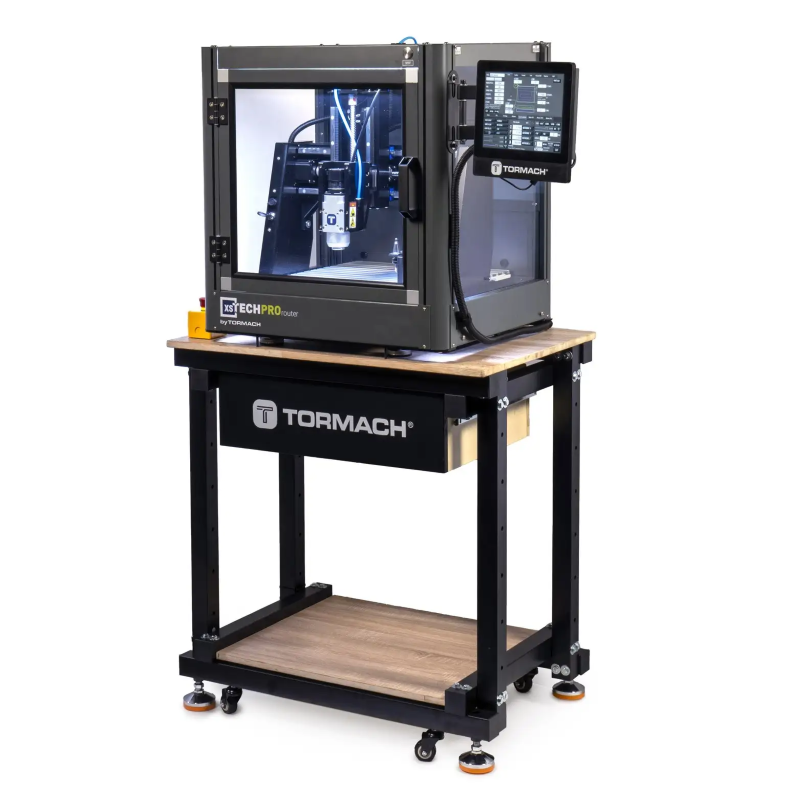 Fraiseuse CNC Tormach xsTECH Pro avec son établi Fraiseuse CNC Tormach xsTECH Pro avec son établi