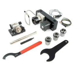 Ensemble des équipements de l'option 4eme axe pour Tormach xsTECH Pro