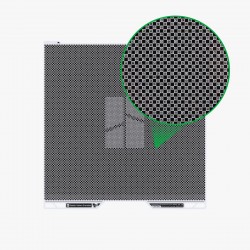 Encodeur de vision Bambu Lab vue de hautavec zoom sur le plateau