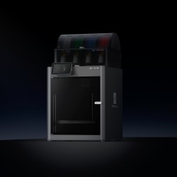 Imprimante 3D X1E Combo avec AMS 2 Pro de Bmabu Lab vue de profil