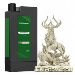 Cartouche de résine UniFormation avec pièce imprimée en coloris vanille