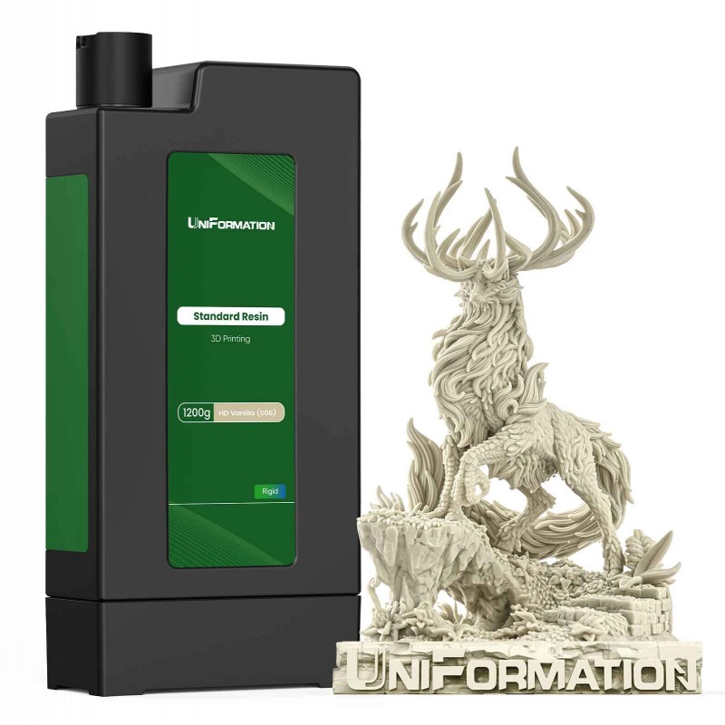 Cartouche de résine UniFormation avec pièce imprimée en coloris vanille