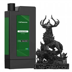 Cartouche de résine UniFormation avec pièce imprimée en coloris noir