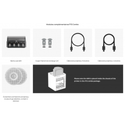 Contenu du pack P1S Combo de Bambu Lab