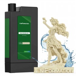 Cartouche de résine UniFormation lavable à l'eau en coloris vanille avec modèle imprimé