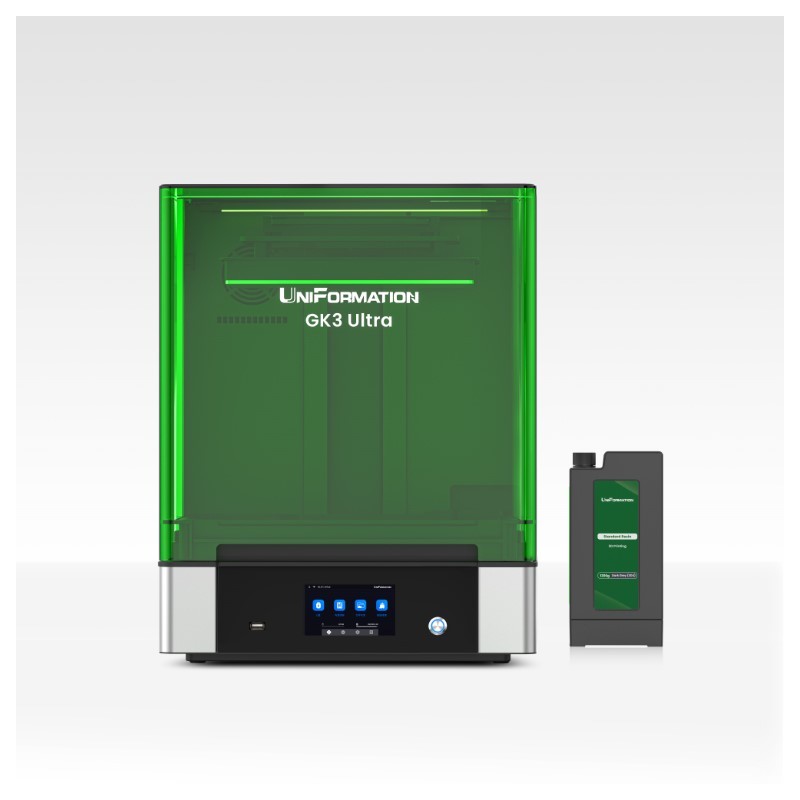 Imprimante 3D résine UniFormation GK3 Ultra vue de face