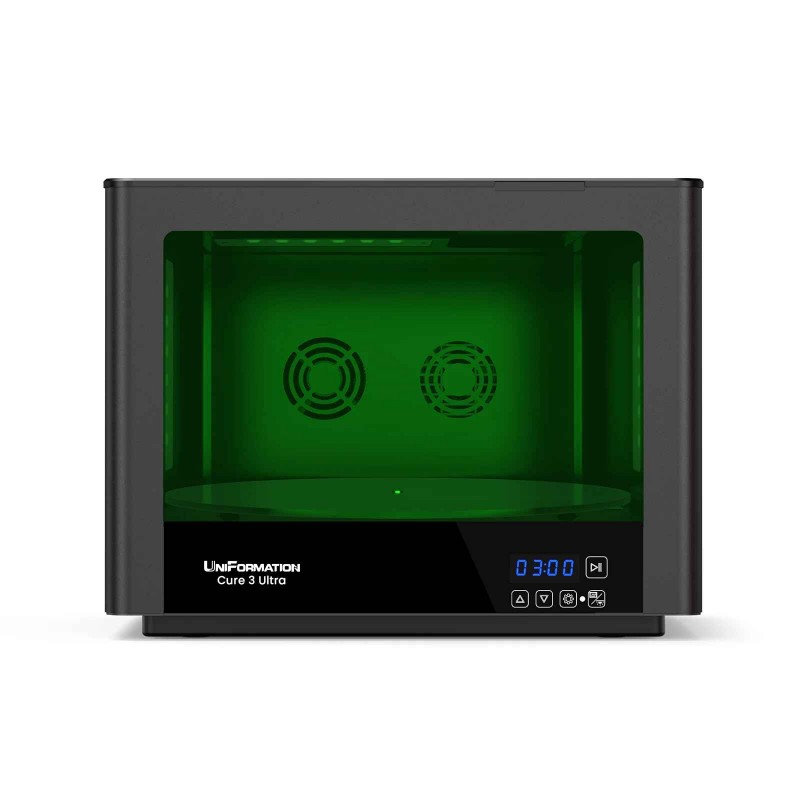 Station de polymérisation UV UniFormation Cure 3 Ultra vue de face