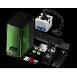 Contenu du Pack Complet avec ComMarker Omni X, extracteur de fumées, rotary et convoyeur