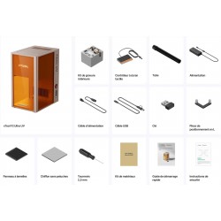 Contenu du colis xTool F2 Ultra UV