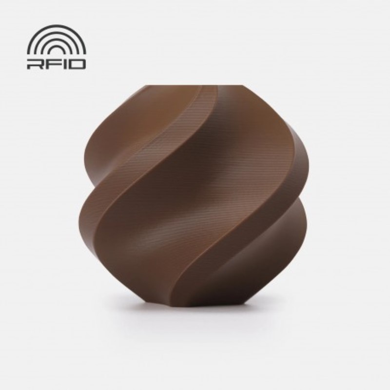 Objet crée avec du filament Brun Cacao Bambu Lab PLA Basic 1kg