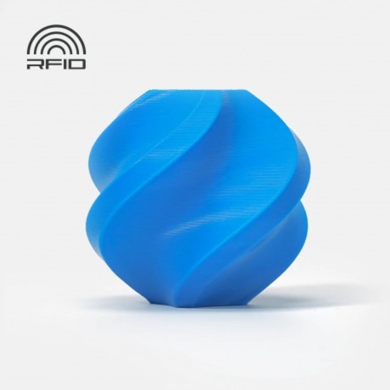 Objet crée avec du filament Cyan Bambu Lab PLA Basic 1kg
