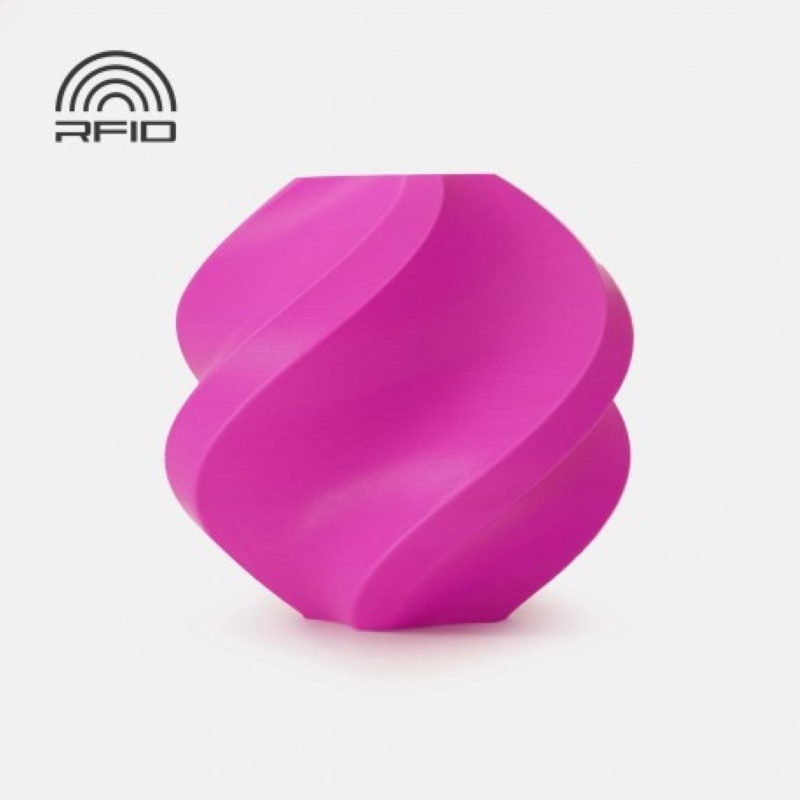 Objet crée avec du filament Magenta Bambu Lab PLA Basic 1kg