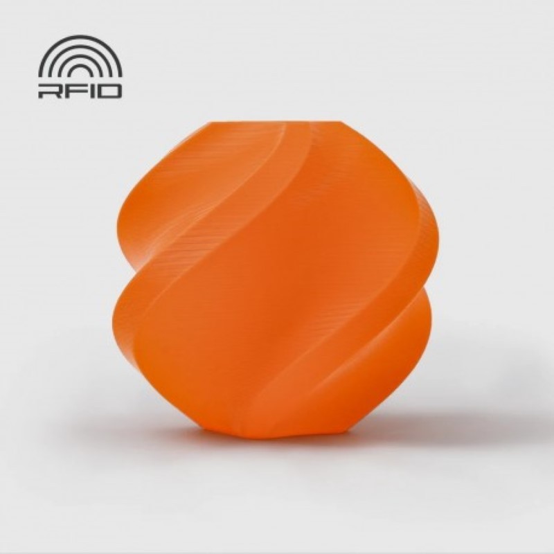 Objet crée avec du filament Orange Bambu Lab PLA Basic 1kg