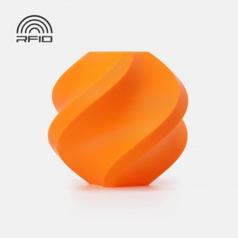Objet crée avec du filament Orange Citrouille Bambu Lab PLA Basic 1kg
