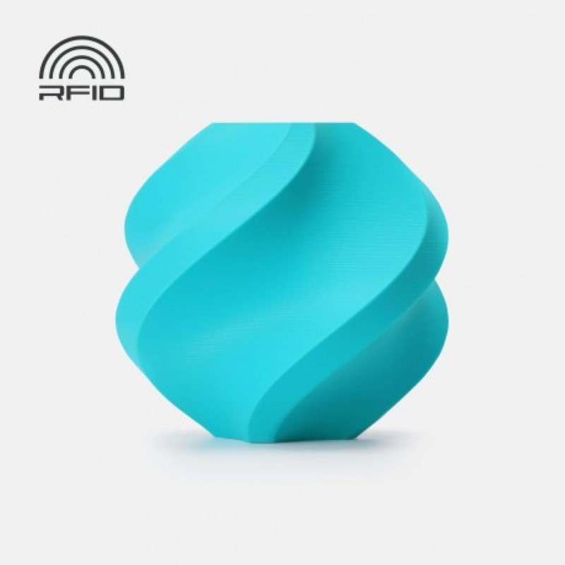 Objet crée avec du filament Turquoise Bambu Lab PLA Basic 1kg