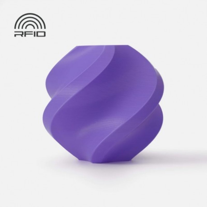 Objet crée avec du filament Violet Bambu Lab PLA Basic 1kg
