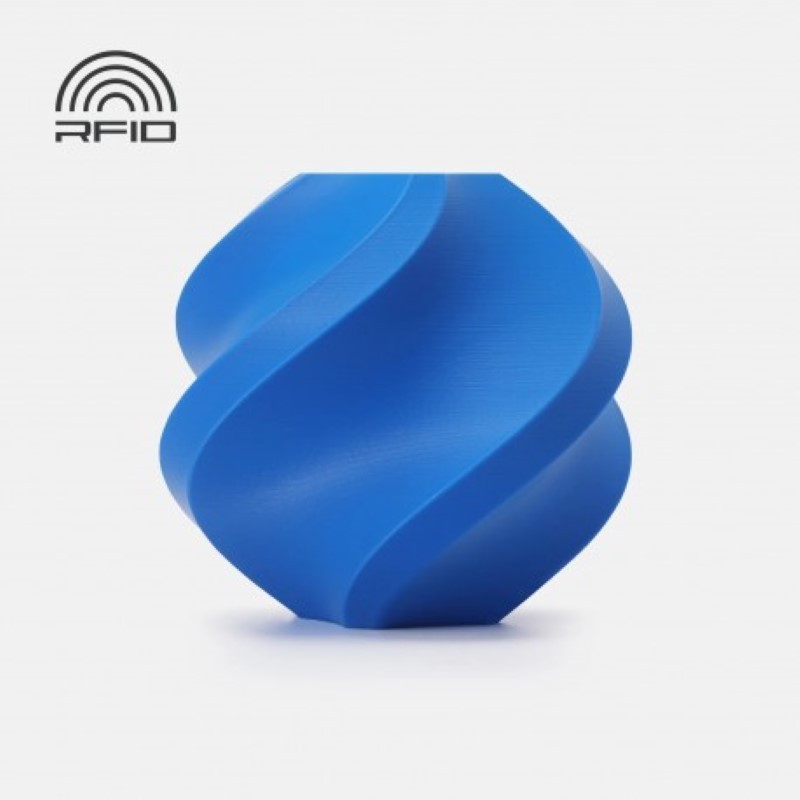 Objet crée avec du filament Bleu Cobalt Bambu Lab PLA Basic 1kg