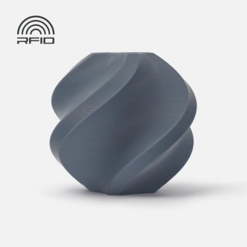 Objet crée avec du filament Bleu Gris Bambu Lab PLA Basic 1kg