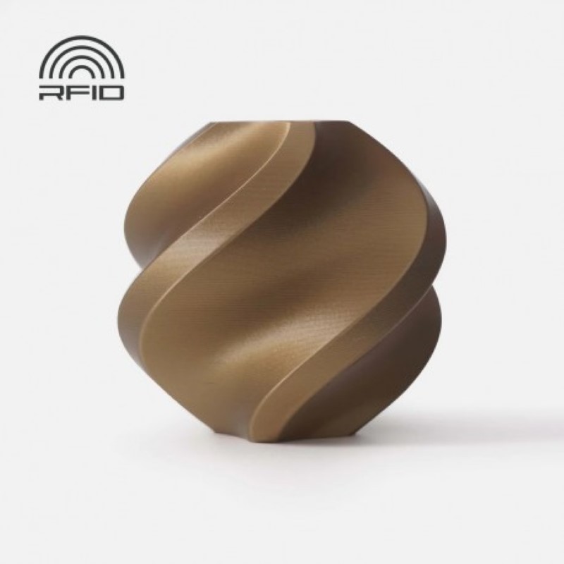 Objet crée avec du filament Bronze Bambu Lab PLA Basic 1kg