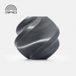 Objet crée avec du filament Gris titane Bambu Lab PLA Silk+ 1kg
