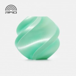 Objet crée avec du filament Menthe Bambu Lab PLA Silk+ 1kg