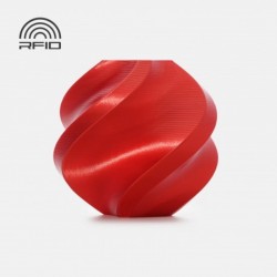 Objet crée avec du filament Rouge bonbon Bambu Lab PLA Silk+ 1kg