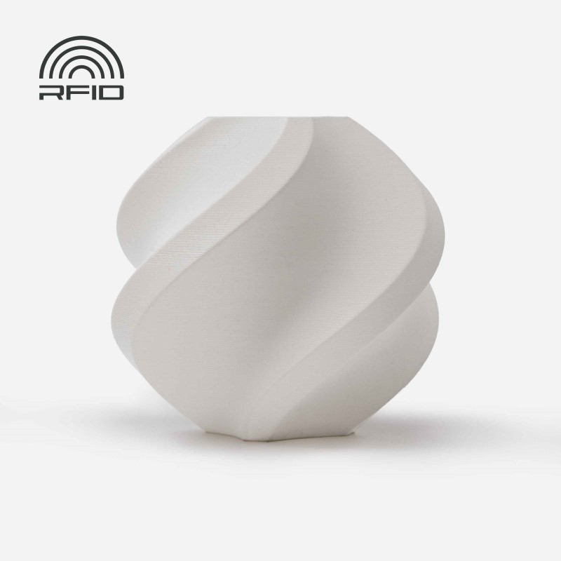 Objet crée avec du filament Blanc Ivoire Bambu Lab PLA Matte 1kg
