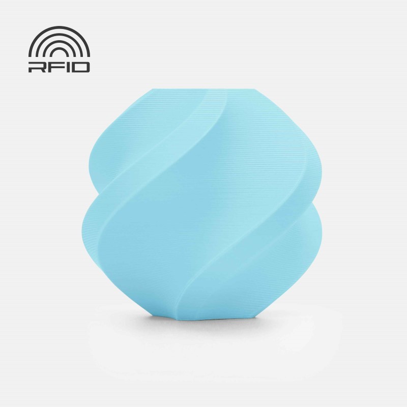 Objet crée avec du filament Bleu Glace Bambu Lab PLA Matte 1kg