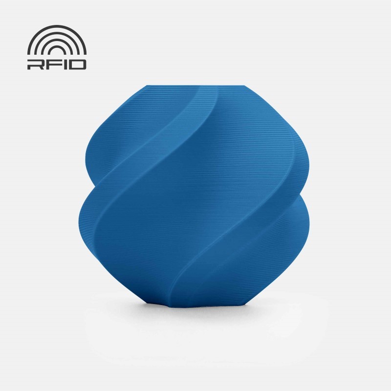 Objet crée avec du filament Bleu Marine Bambu Lab PLA Matte 1kg