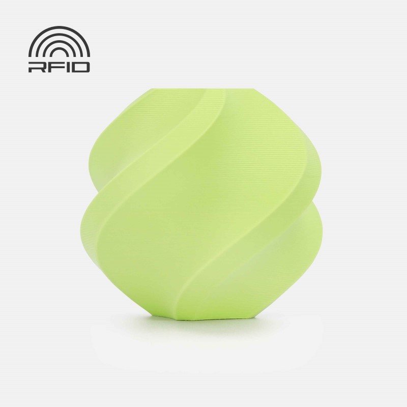 Objet crée avec du filament Vert Pomme Bambu Lab PLA Matte 1kg