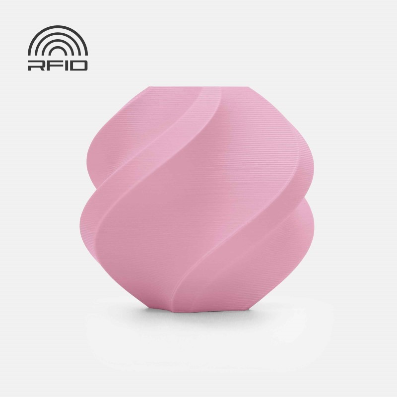 Objet crée avec du filament Rose Cerisier Bambu Lab PLA Matte 1kg