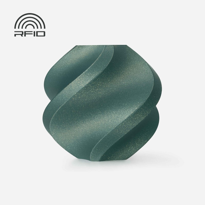 Objet crée avec du filament Galaxie Vert Bambu Lab PLA Galaxy1kg