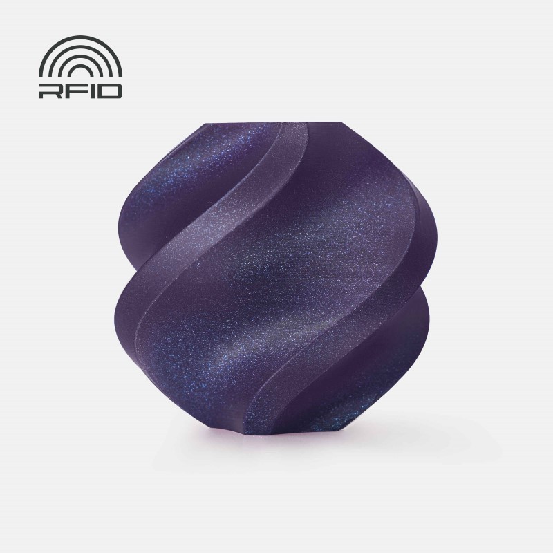Objet crée avec du filament Galaxie Violette Bambu Lab PLA Galaxy1kg